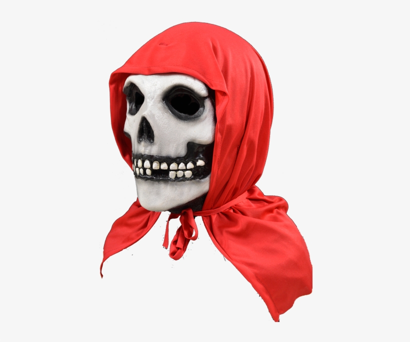 Email A Friend - Misfits The Fiend (red Hood) Full Head Adult Costume, transparent png