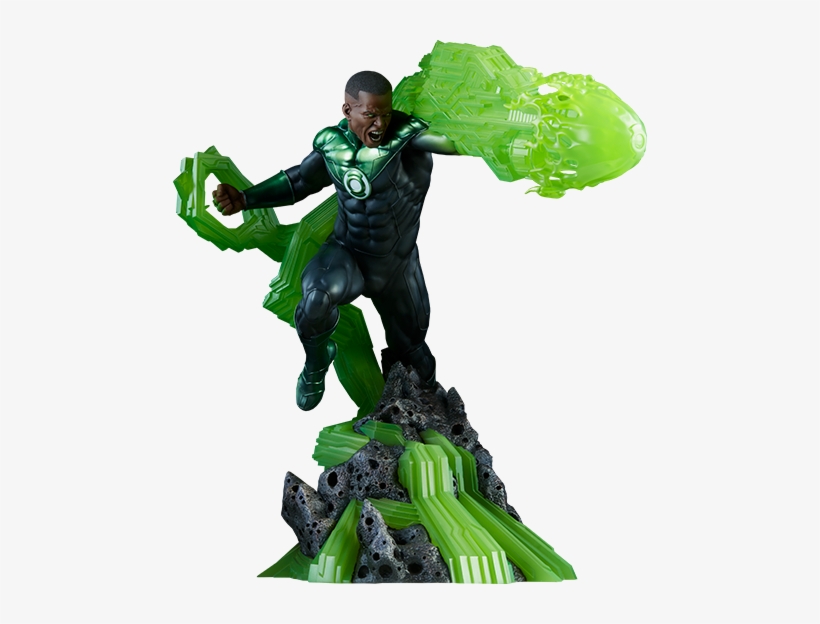Dc Comics Premium Format™ Figure Green Lantern - John Stewart, transparent png