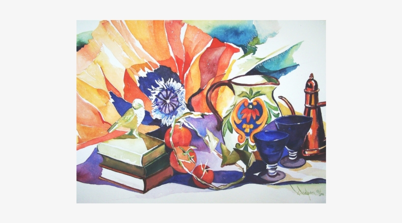 In This Painting I Am Using The Poppy Image, Representative - Bouquet, transparent png
