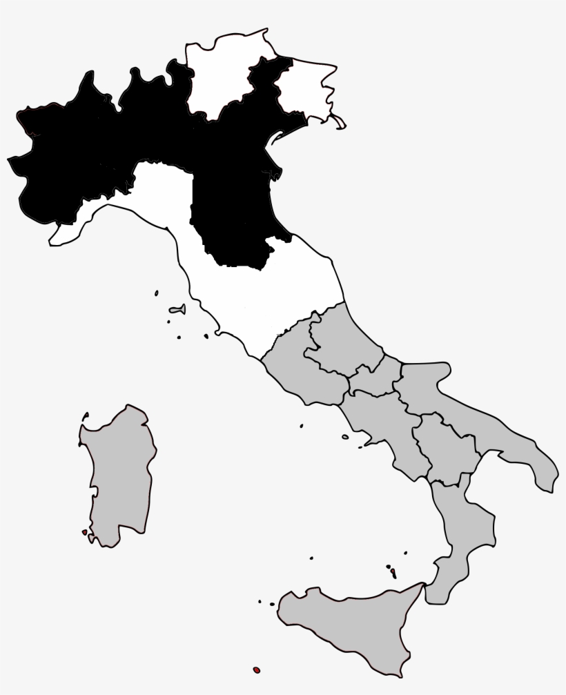 Map Of The Federal Sate Of Italy - Map Of Abruzzo National Park, transparent png