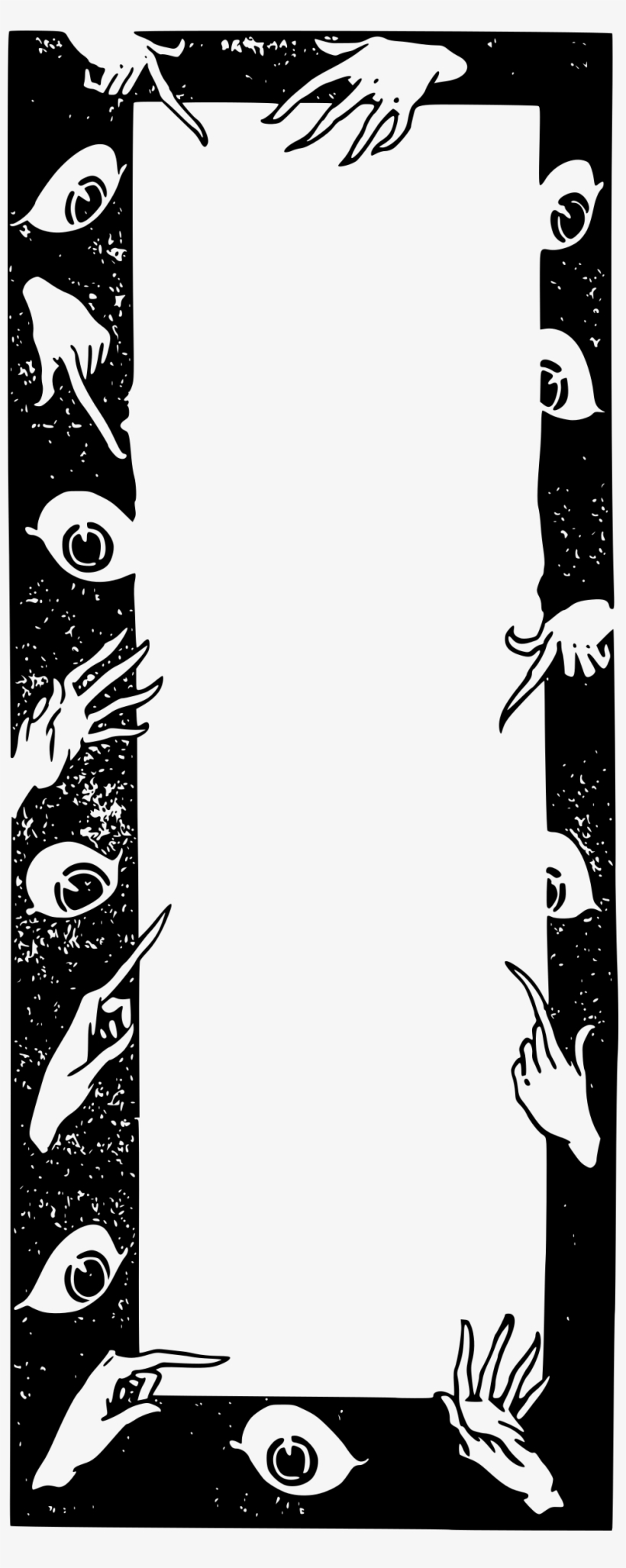 This Free Icons Png Design Of Hands Eyes Frame, transparent png