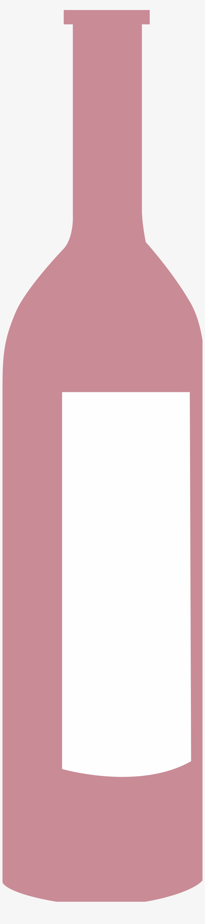 Open - Pink Wine Bottle Clipart, transparent png