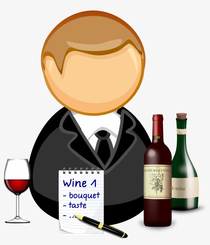 This Free Icons Png Design Of Sommelier / Wine Steward, transparent png