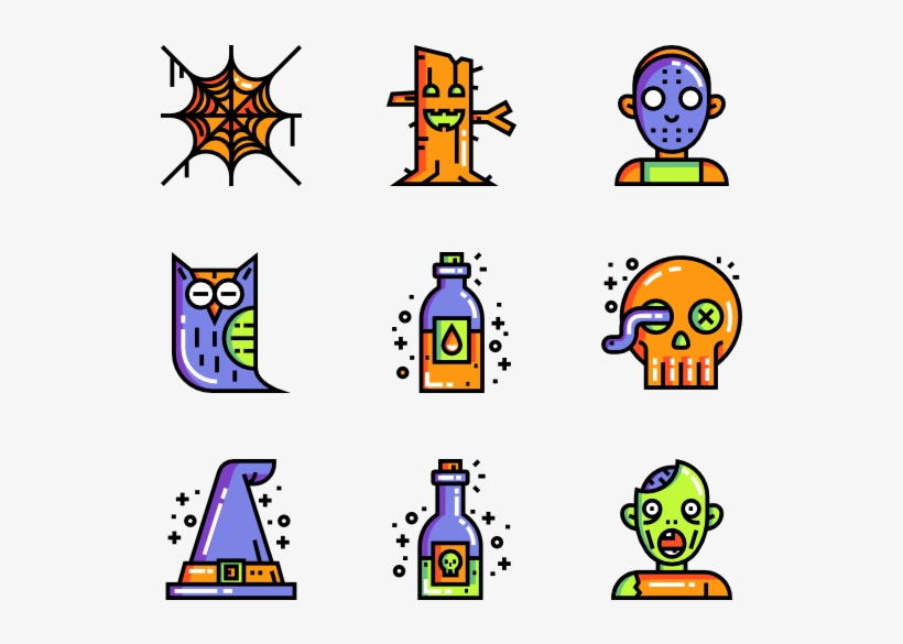 Halloween And Autumn Web Design For - Autumn, transparent png