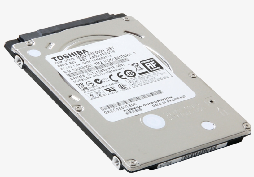 Laptop Hard Disk Png Background Image - Sshd Toshiba, transparent png