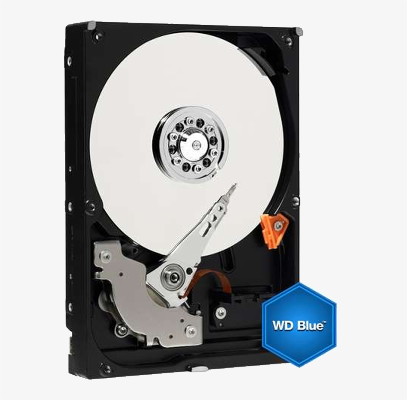Wd Blue 500gb Desktop Hard Disk Drive - Wd - Hard Drive, Sata 6gbps, 500gb, 7200rpm - Wd5000azlx, transparent png