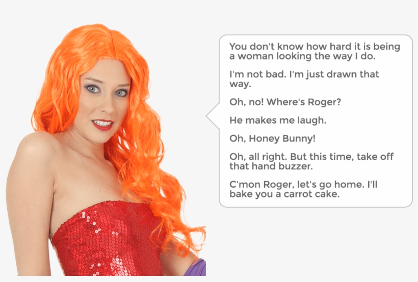 Jessica Rabbit Quotes, transparent png