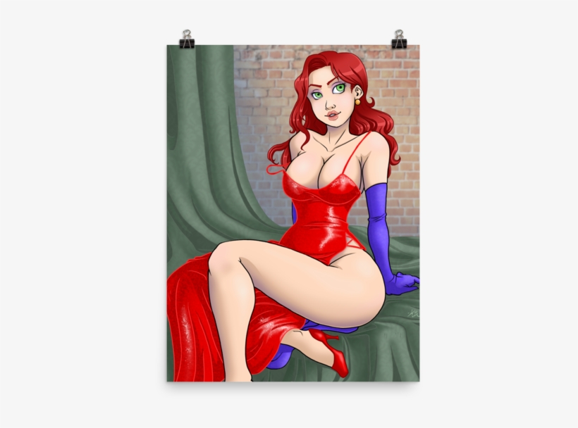 Jessica Rabbit Poster - Poster, transparent png