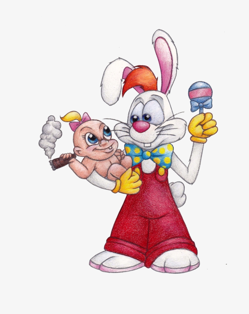 Baby Herman With Roger Rabbit-bnn707 - Draw A Baby Herman, transparent png