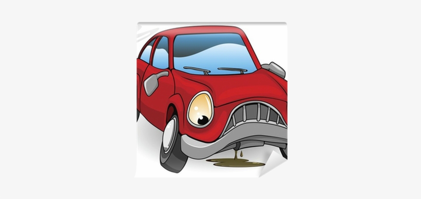 Cartoon Car Oil Spill, transparent png