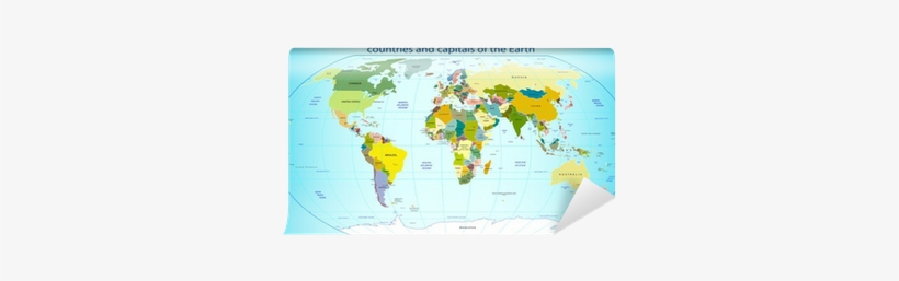 Countries And Capitals Of The Earth - Earth Countries, transparent png