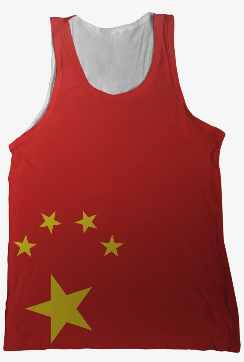 People's Republic Of China Flag Tank Top - Turkey, transparent png