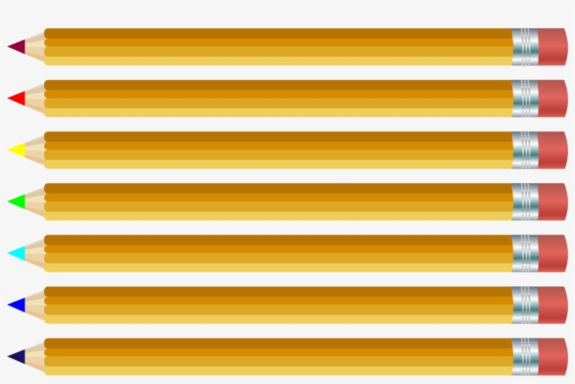 Big Image - Clip Art Pencils, transparent png