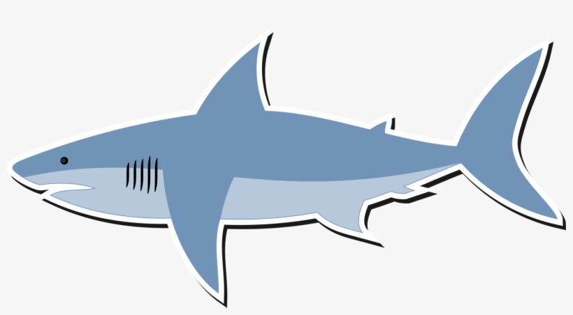Great White Shark Bull Shark Shark Finning Lemon Shark - Cartoon Shark, transparent png