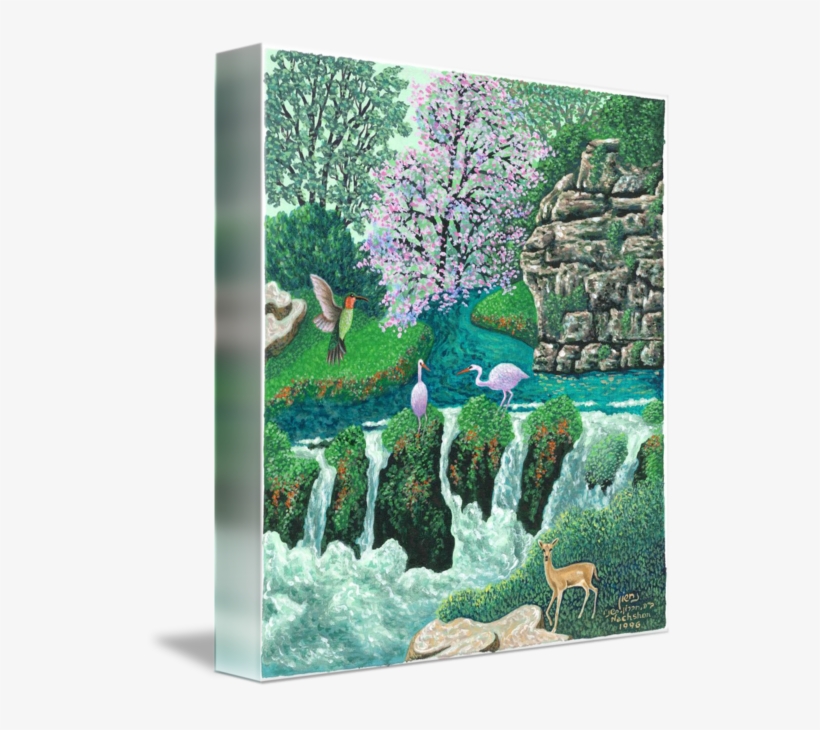 Pink-flamingoes Art - Painting, transparent png