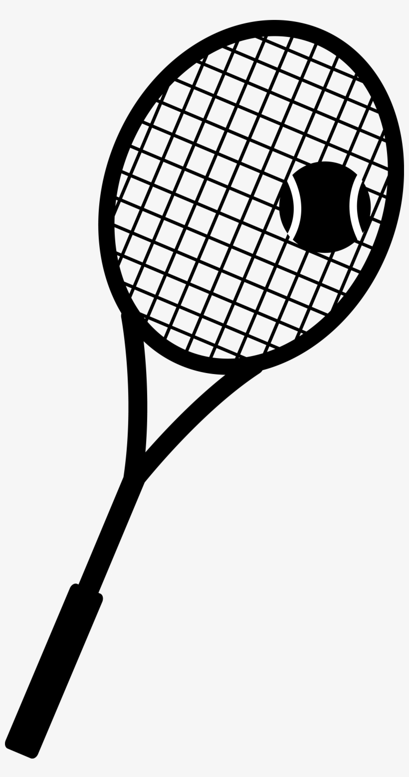 Tennis Racket And Ball Silhouette Pink Tennis Racket And Ball