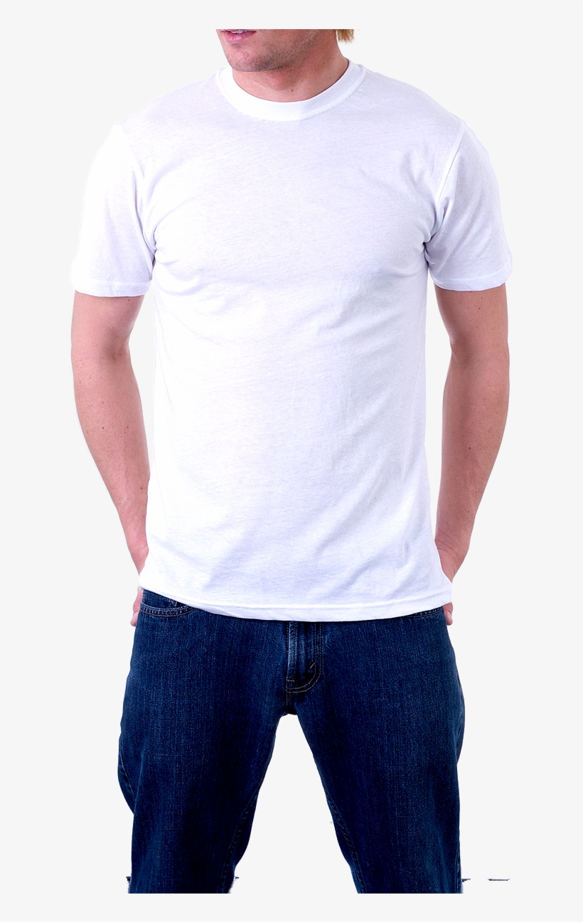 Man In White T-shirt Png Image, transparent png