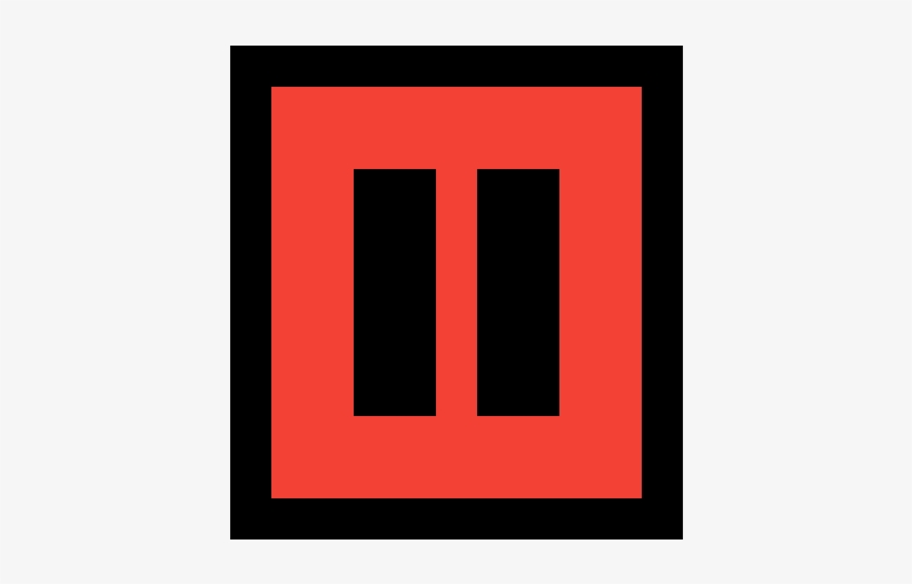 Pause Button - Graphic Design, transparent png