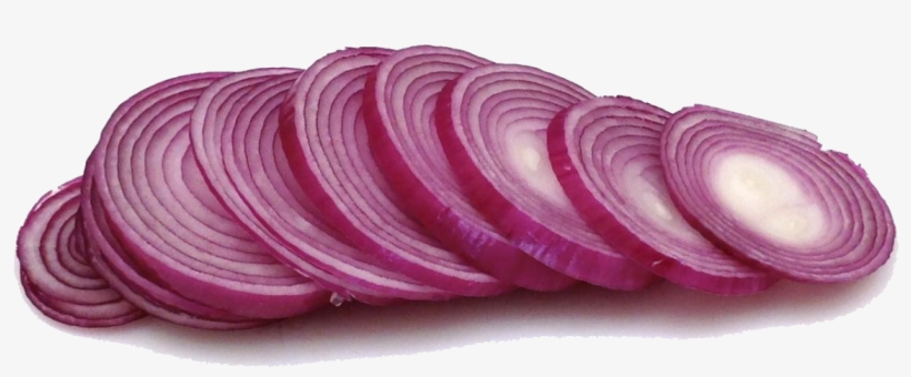 Sliced Onion Png Download Image - Red Onion Slices Png, transparent png