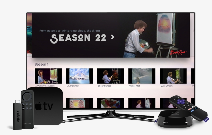 Bob Ross Tv - Zype Inc., transparent png
