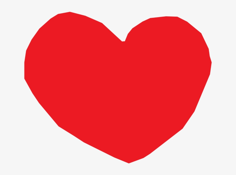 Medium Image - Red Hearts To Cut Out, transparent png