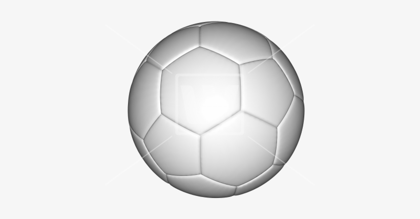 White Soccer Ball - Soccer Ball, transparent png