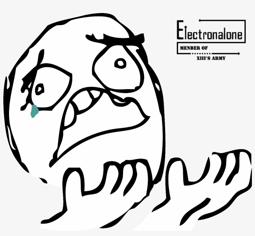 Troll Faces Png Renders Render Whyyyyy Face Larme Autresinconnu - Troll Face, transparent png