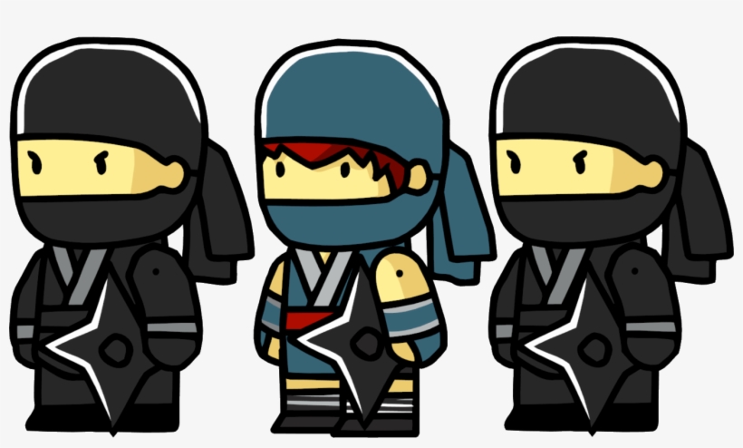 Ninja Png - Scribblenauts Ninja Png, transparent png
