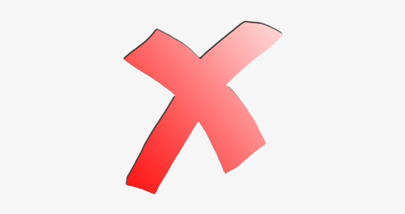 Red Cross Mark Png Clipart - Clipart Cross Mark Png, transparent png