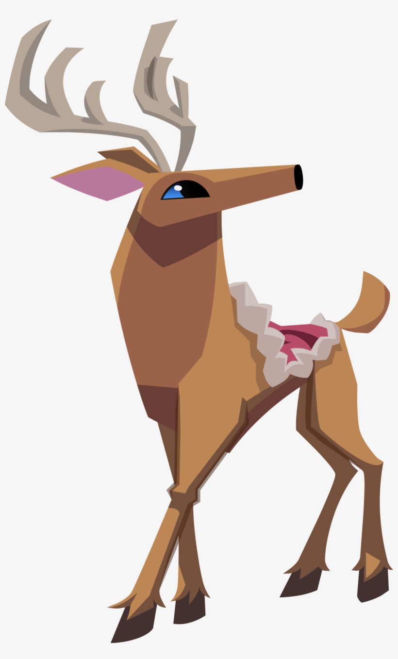 Winter Deer - Animal Jam Deer, transparent png