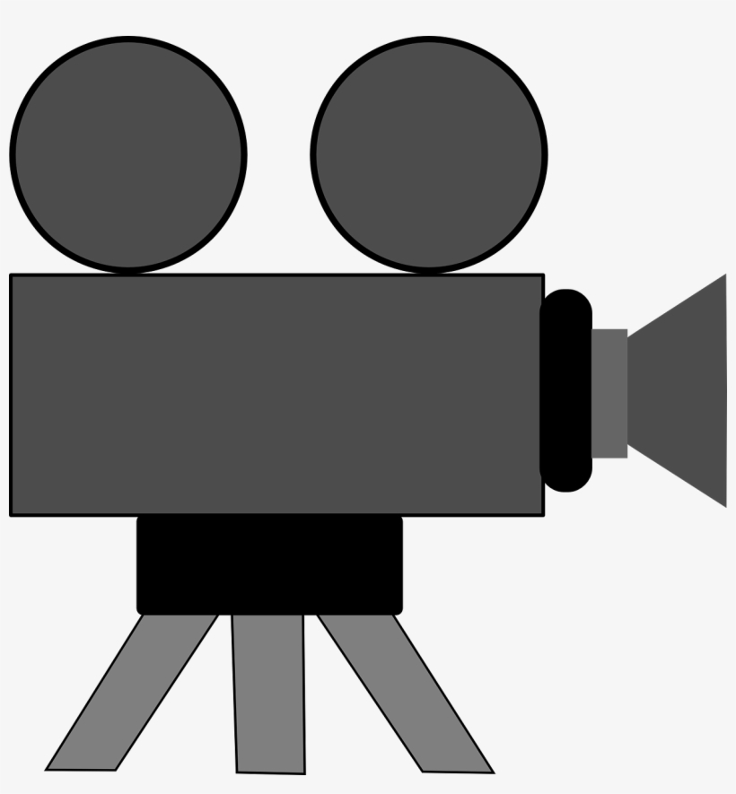 Movie Reel Of Film Clipart Image Clipartix - Video Camera Clipart, transparent png
