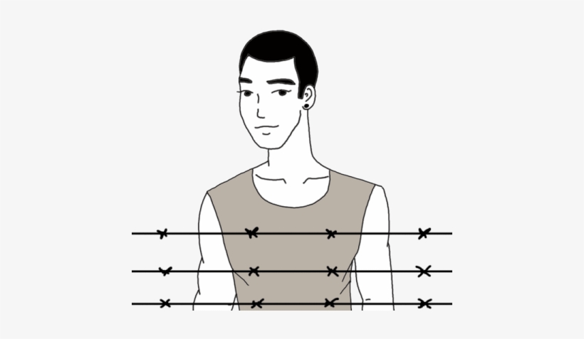 Barbed Wire - - Cartoon, transparent png