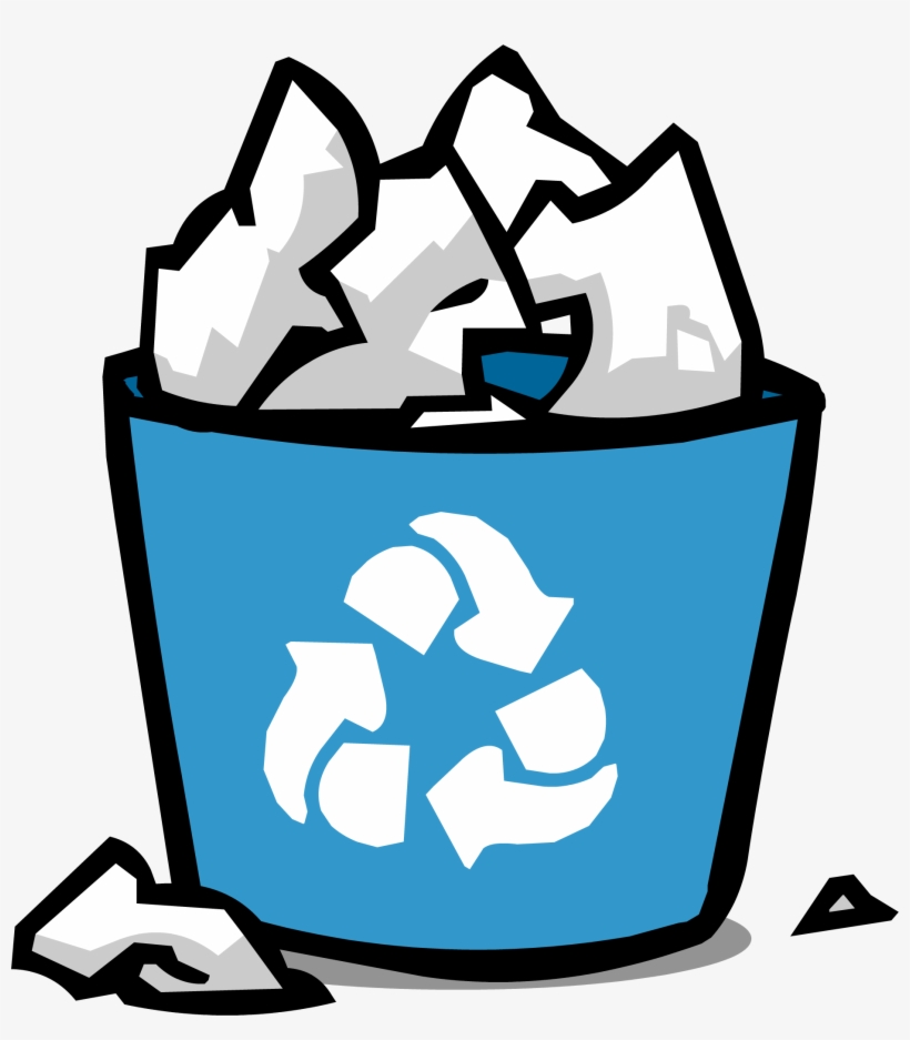Recycle Bin Sprite 003 - Club Penguin Recycling Bin, transparent png