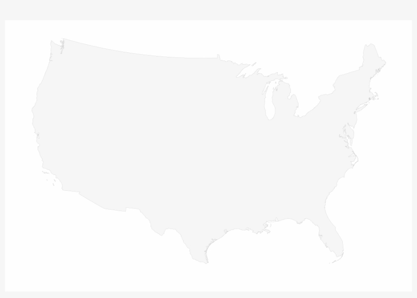Us Map Png - United States Map Black, transparent png