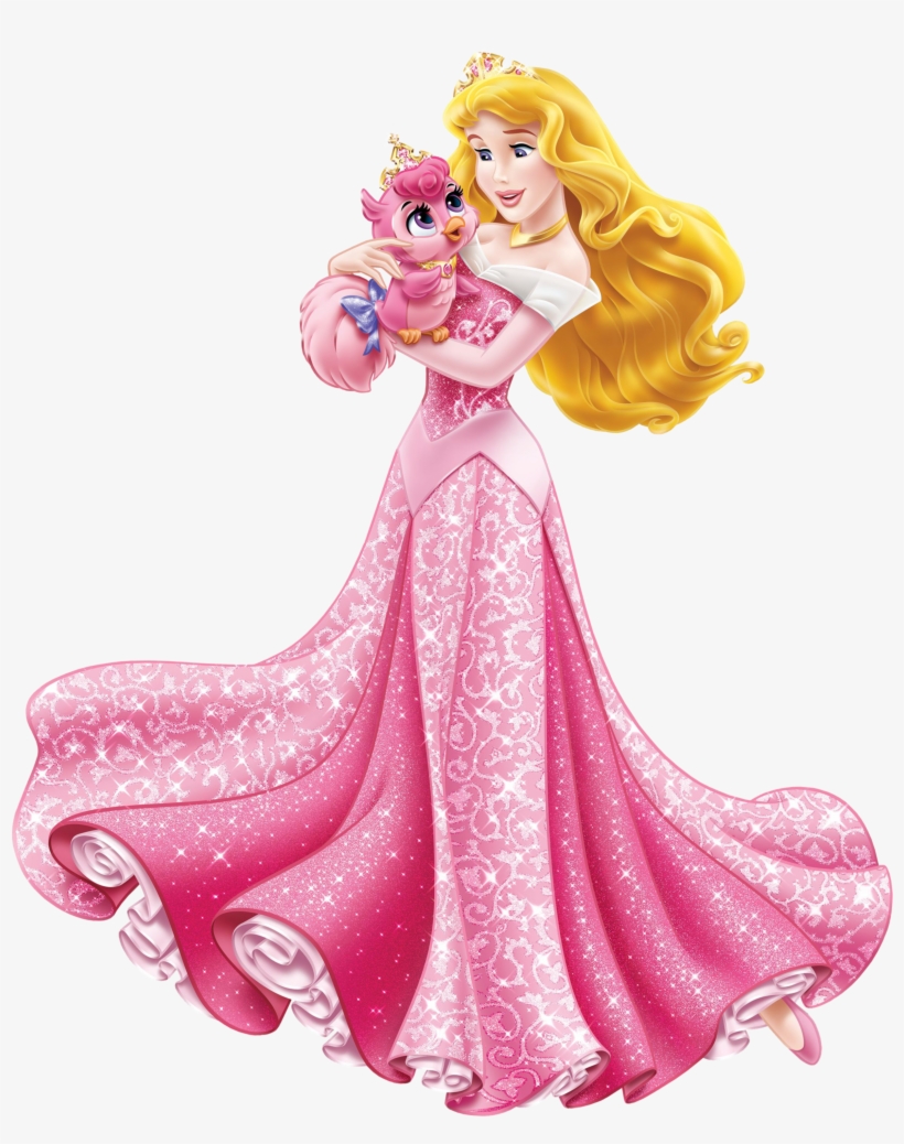 Disney Princess Aurora - Disney Princess Palace Pets Macaron, transparent png