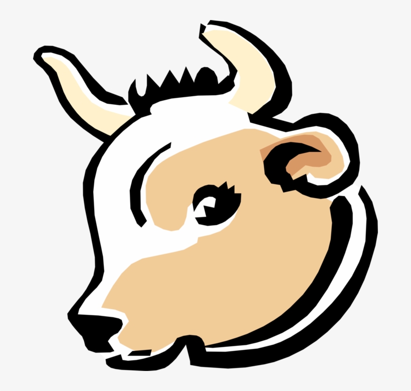 Farm Livestock Cow With Jpg - Cattle, transparent png