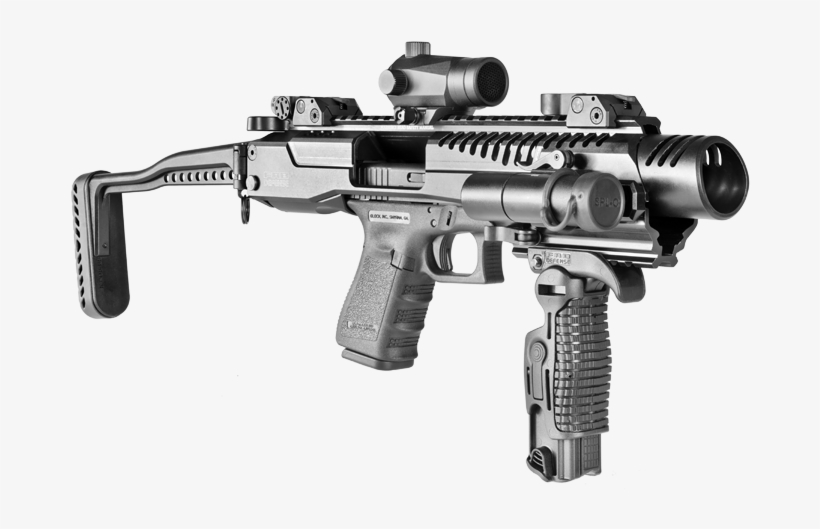 Glock 19 To Pdw Conversion Frame - Kpos G2, transparent png