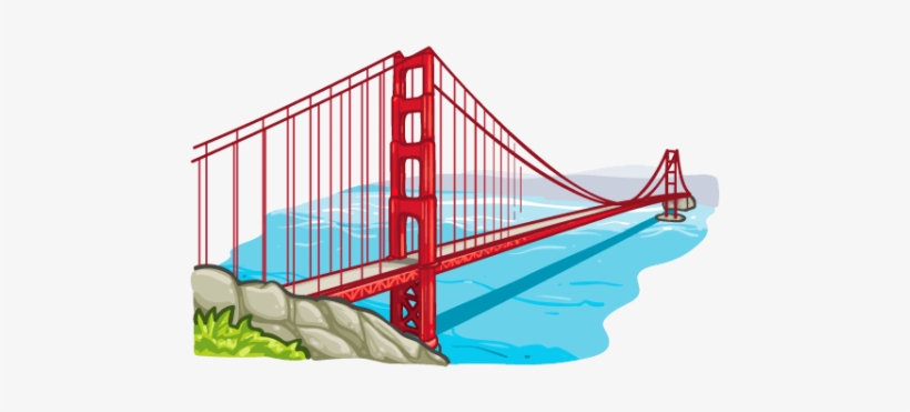 Free Png Long Bridge Png Images Transparent - Golden Gate Bridge Png, transparent png