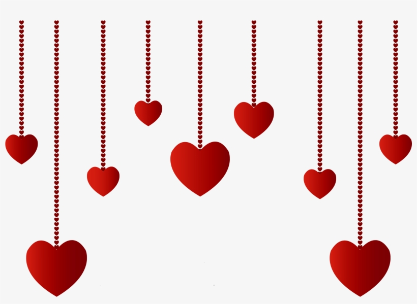 Heart Ornament Clip Art, transparent png