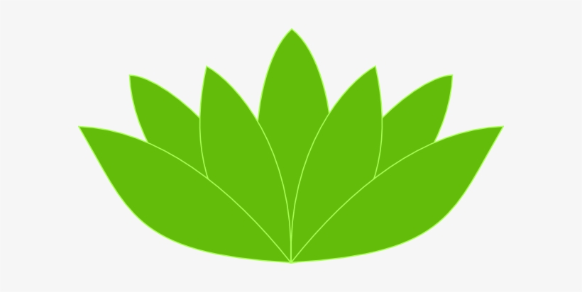 Lotus Clipart Lotus Leaves - Green Lotus Flower Clipart, transparent png