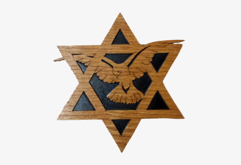 Star Of David With Dove Plaque - Dawn By Elie Wiesel Symbols, transparent png
