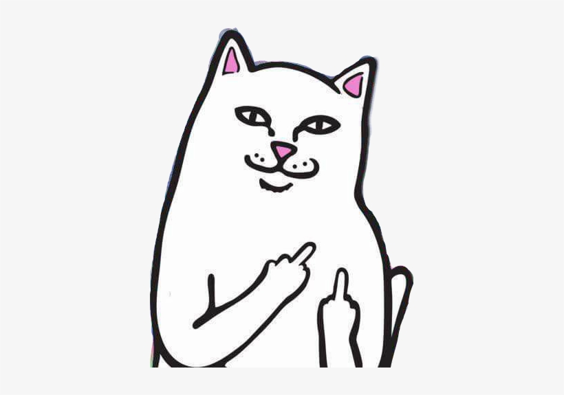Ripndip - Mob Grip Rip N Dip Nermal Grip Tape - 9" X 33", transparent png