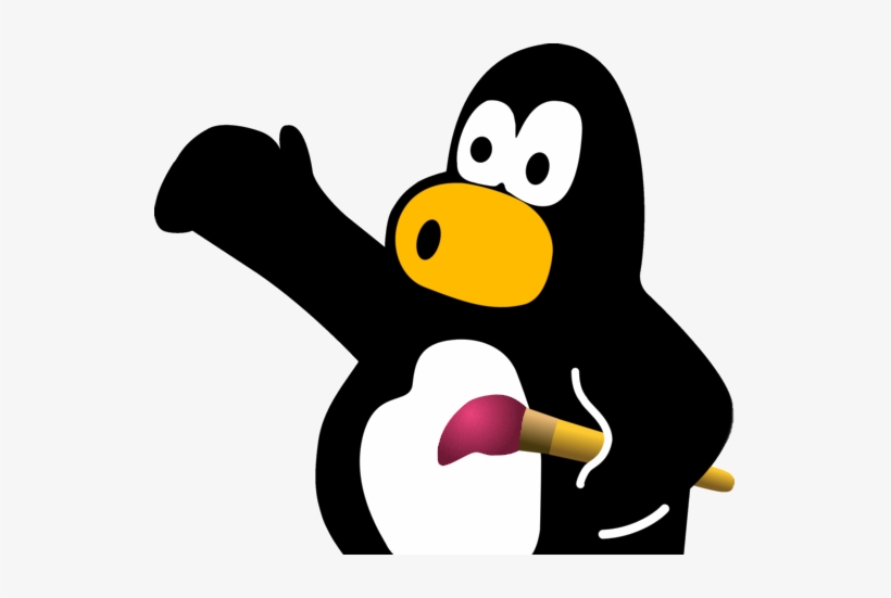 Tux Paint Logo - Tux Paint, transparent png