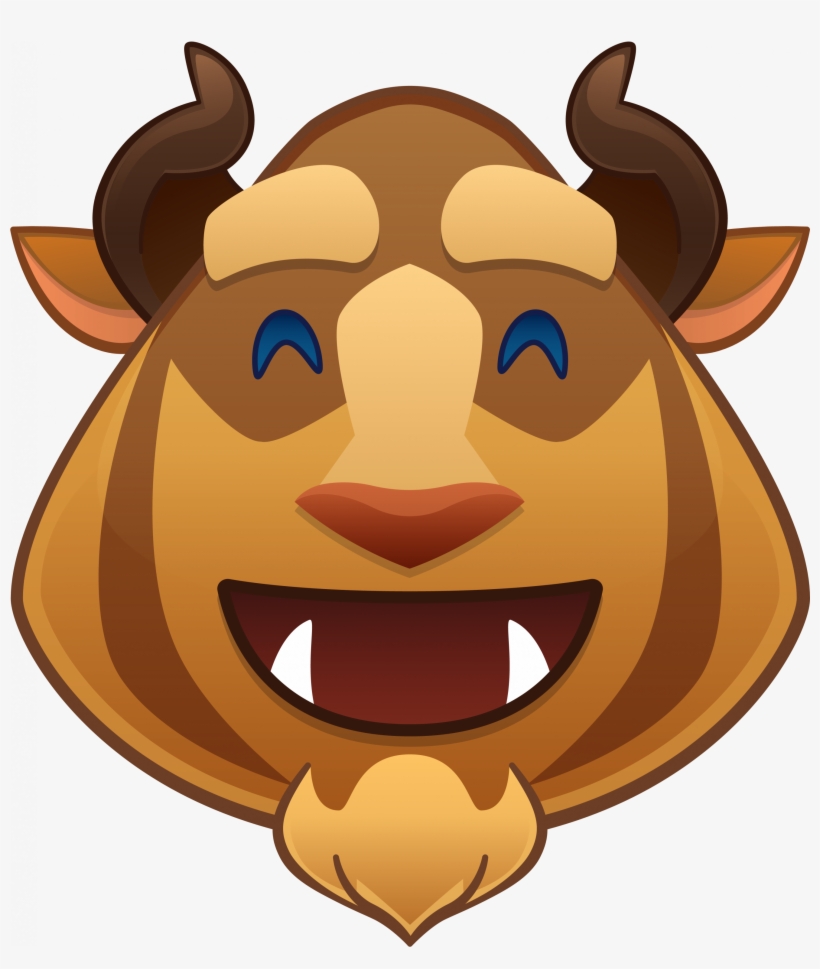Disney's - Disney Emoji Beauty And The Beast, transparent png