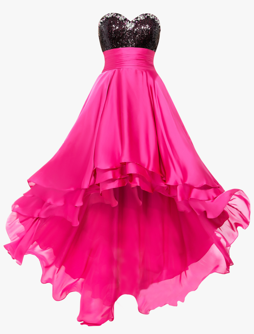 Dress Png Transparent - Pink Dress Png, transparent png