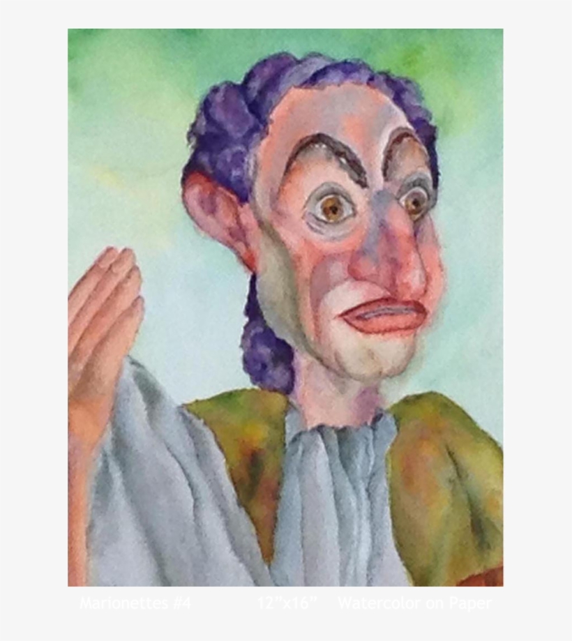 Marionettes - Watercolor Painting, transparent png