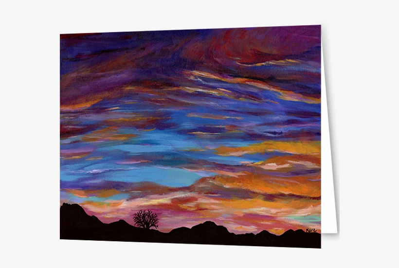 Arizona Sunset Greeting Cards - Artist, transparent png