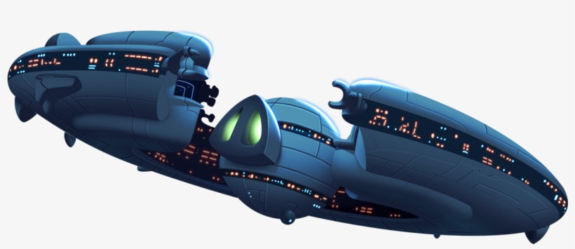 3footer Spaceship - Angry Birds Space Ship, transparent png