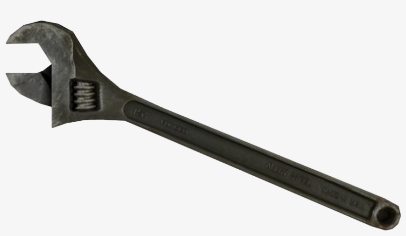 Wrench - Fallout Wrench, transparent png