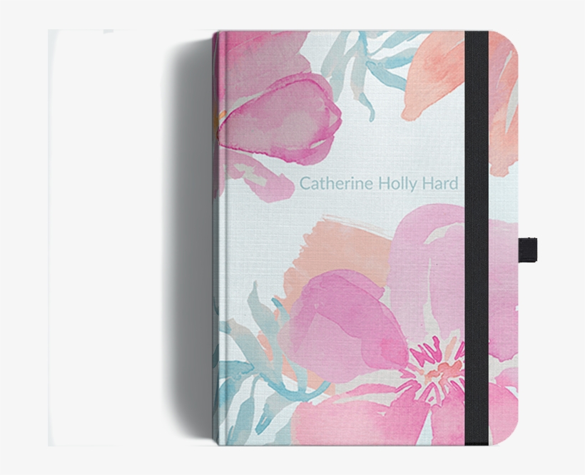 Picture Of Floral Watercolor Luxury Journal - Watercolor Painting, transparent png